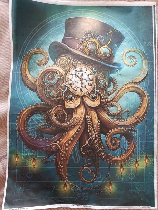 SECONDS - Octopus A3 40gsm Fibreless Rice Paper (C6)