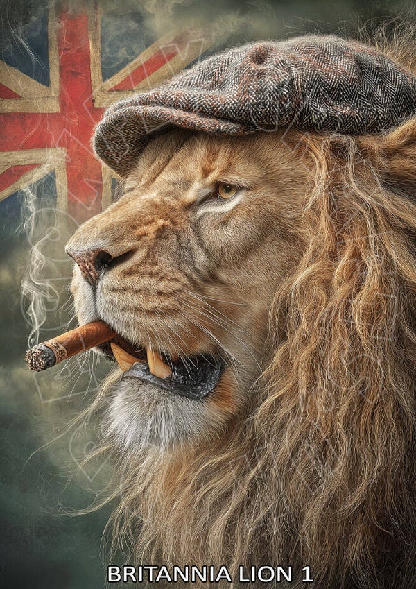 Britannia Lion 1 Rice Paper