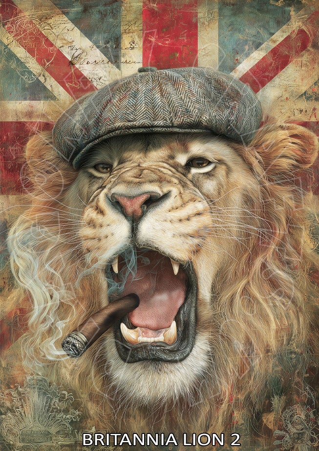 Britannia Lion 2 Rice Paper