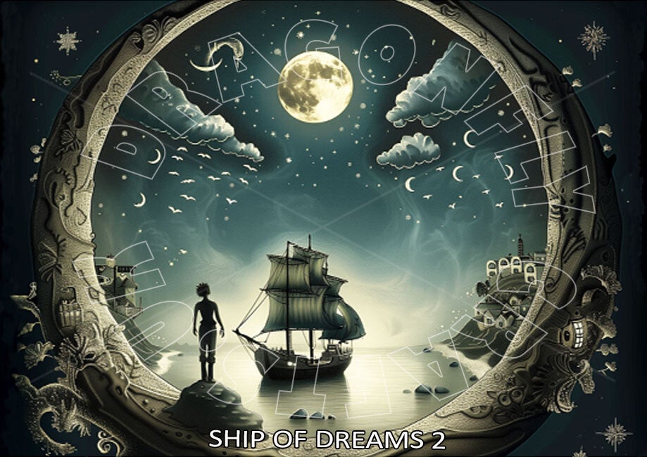 Ship of Dreams 2 Rice Paper