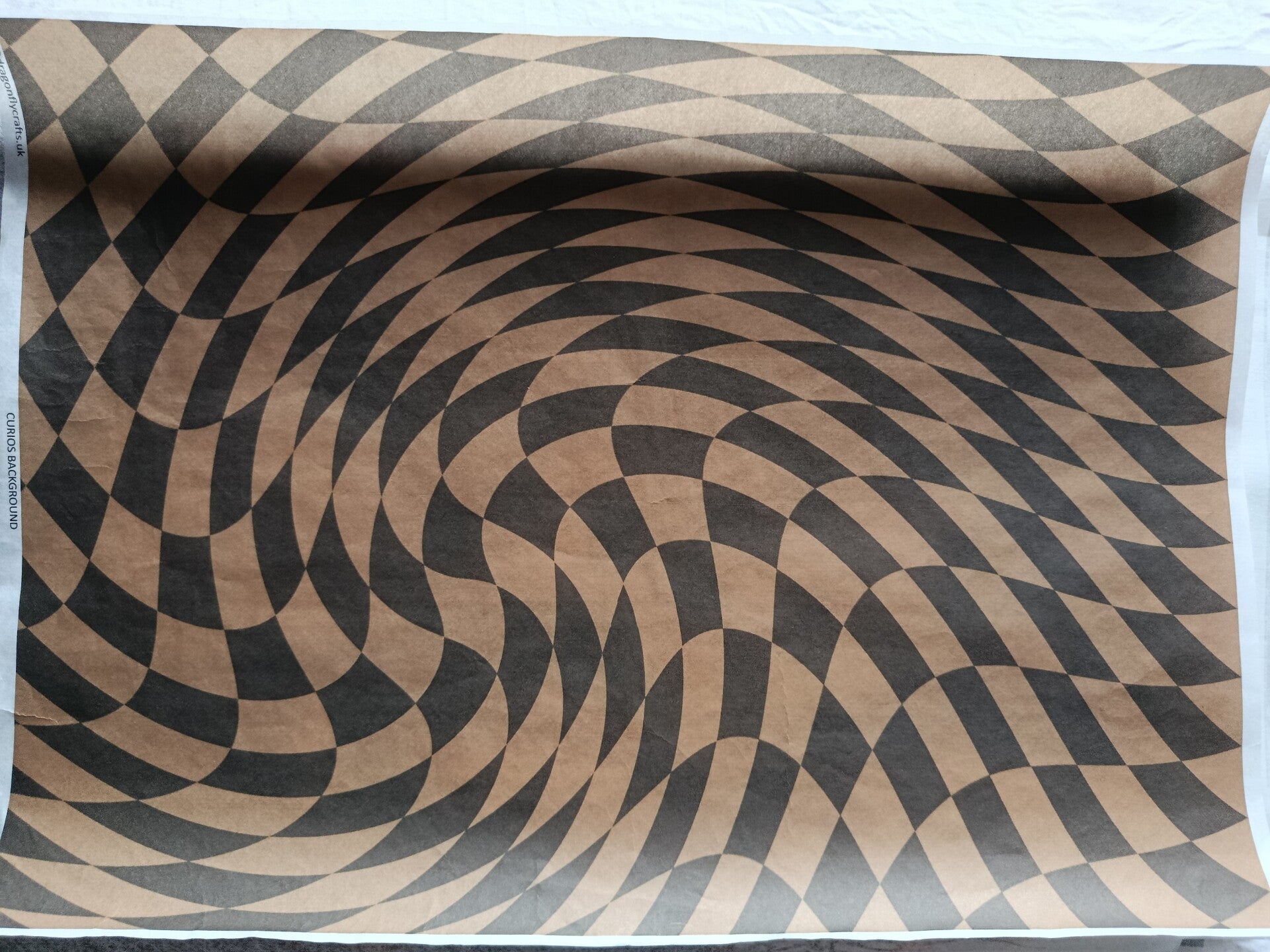 SECONDS - Curios Background  A3 40gsm Fibreless Rice Paper (C13)