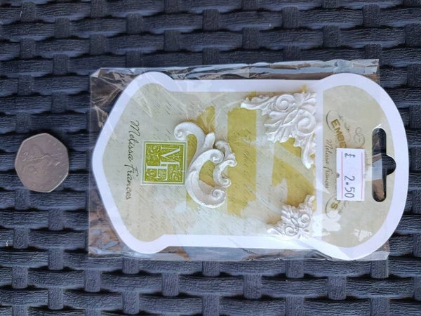 Curls..Polymer MF embellishments set