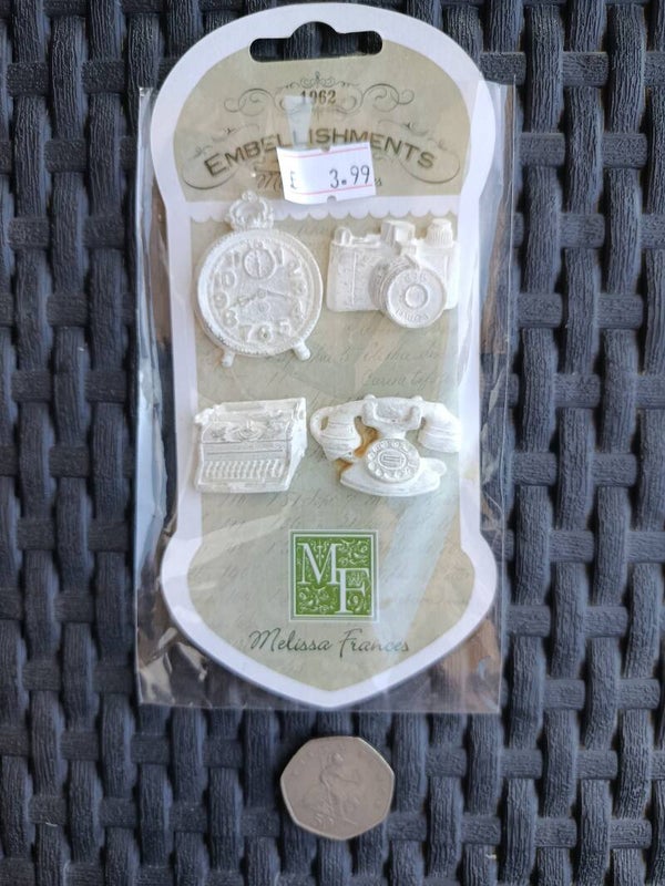 Items..Polymer MF embellishments set