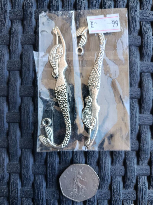 Mermaid charms craft embellishments
