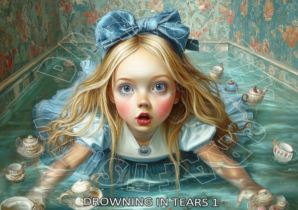 Drowning in Tears 1 Rice Paper