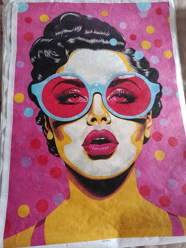 SECONDS - Mermaid Rainbow A2 30gsm Fibre Rice Paper (S3)