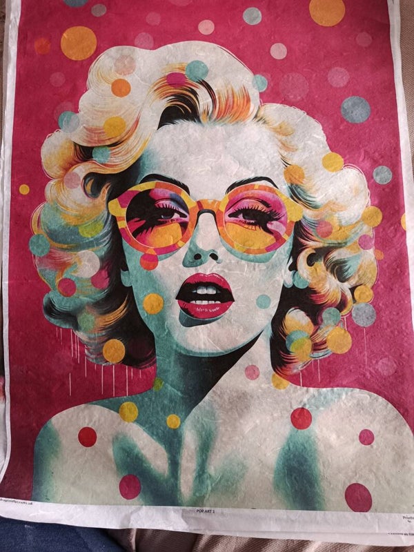 SECONDS - Pop Art 1 A2 30gsm Fibre Rice Paper (S22)