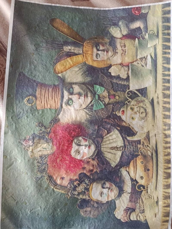 SECONDS - Tea Party A3 30gsm Fibre Rice Paper (C10)