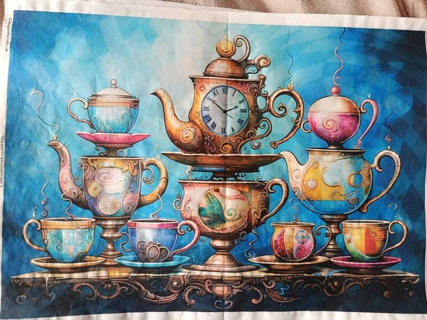 SECONDS - Tea party 3 A3 40gsm Fibreless Rice Paper (C14)