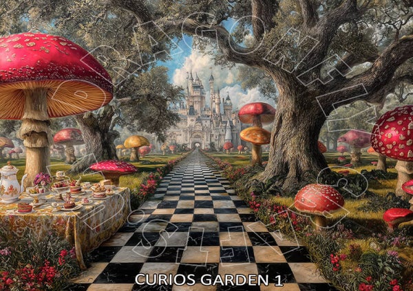 Curios Garden 1 Rice Paper