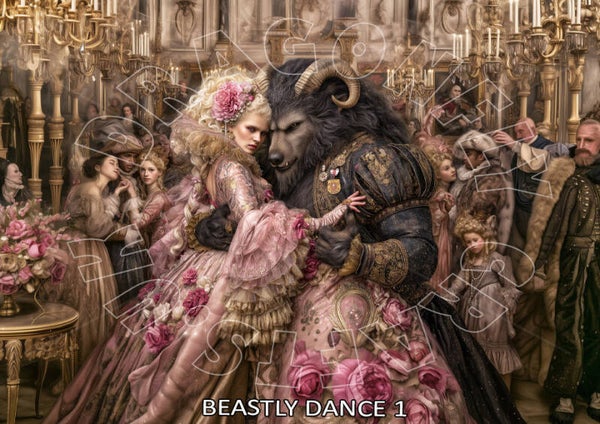 Beastly Dance 1 Rice Paper