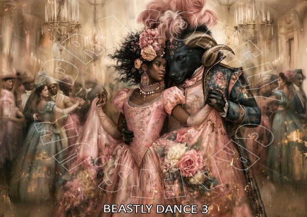 Beastly Dance 3 Rice Paper