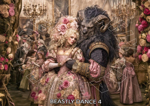 Beastly Dance 4 Rice Paper
