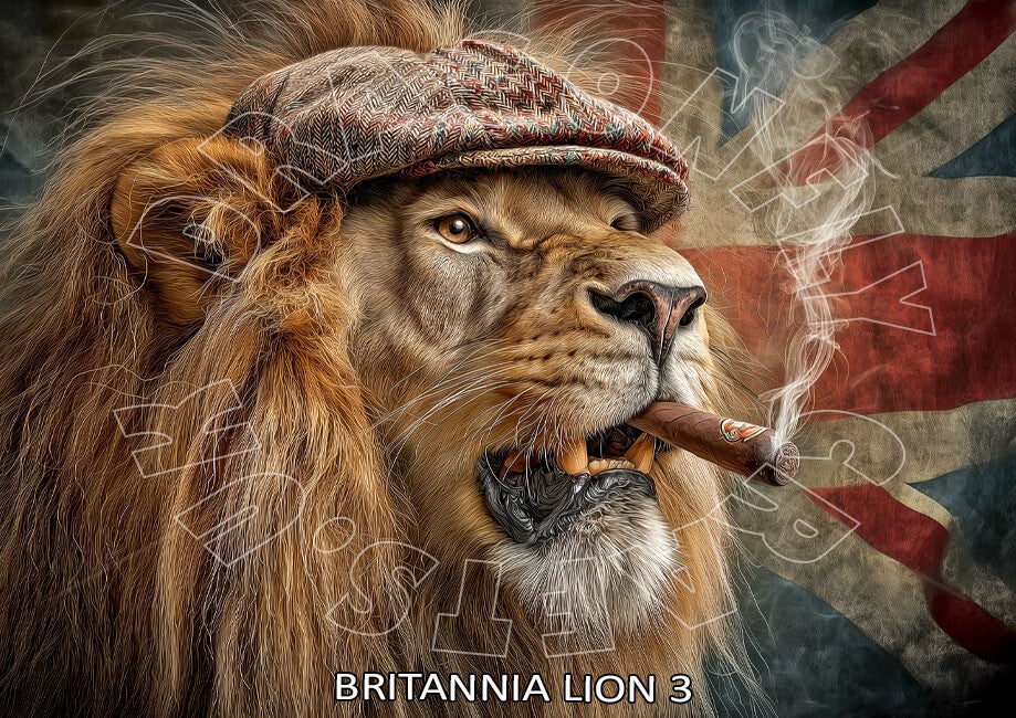 Britannia Lion 3 Rice Paper