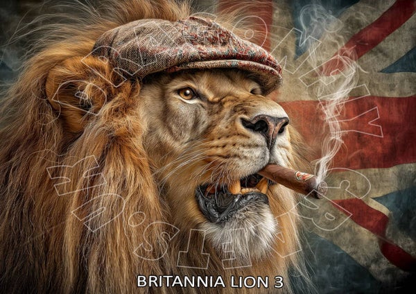 Britannia Lion 3 Rice Paper