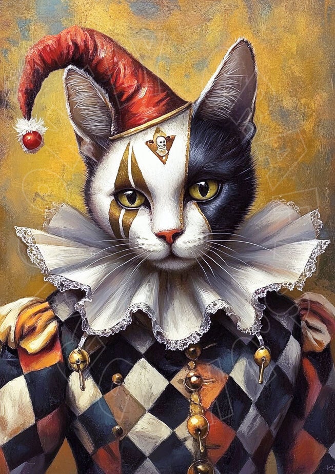 Court Jester 5 Rice Paper