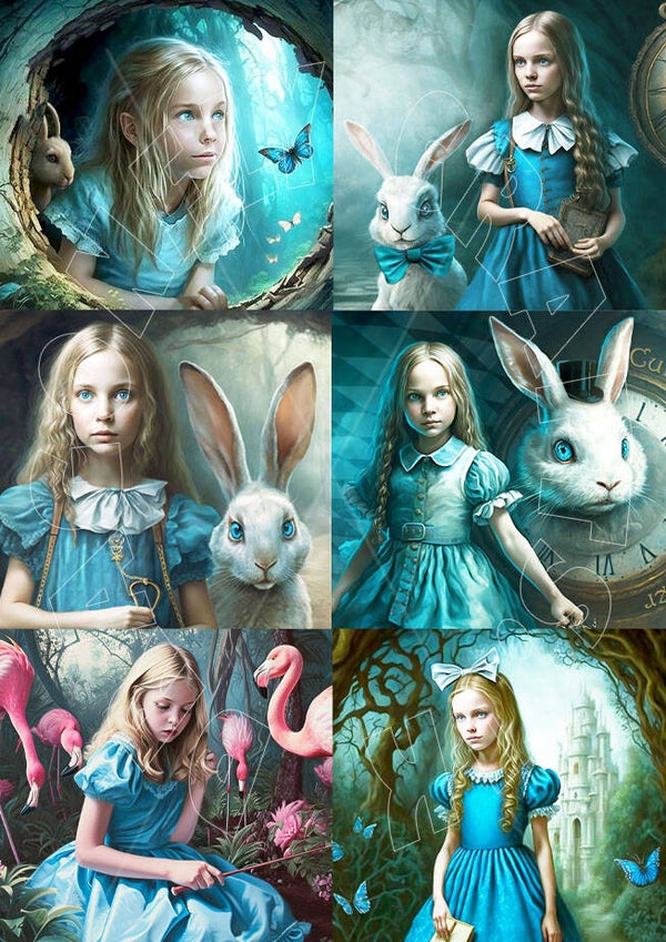 Alice Multi Rice Paper