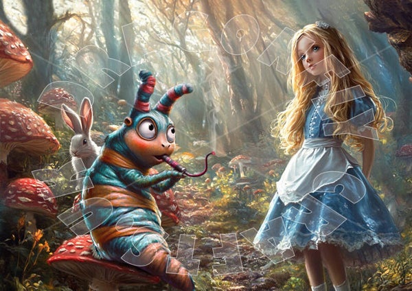 Curios Caterpillar Rice Paper