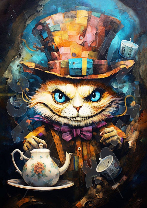 Curios Cheshire Cat 2 Rice Paper