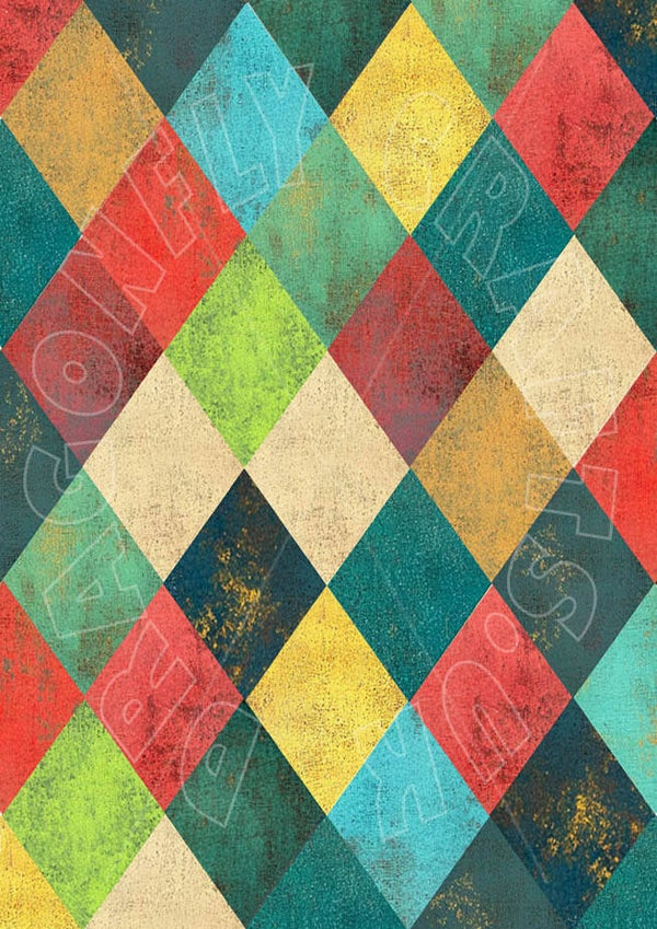 Curios Harlequin Rice Paper