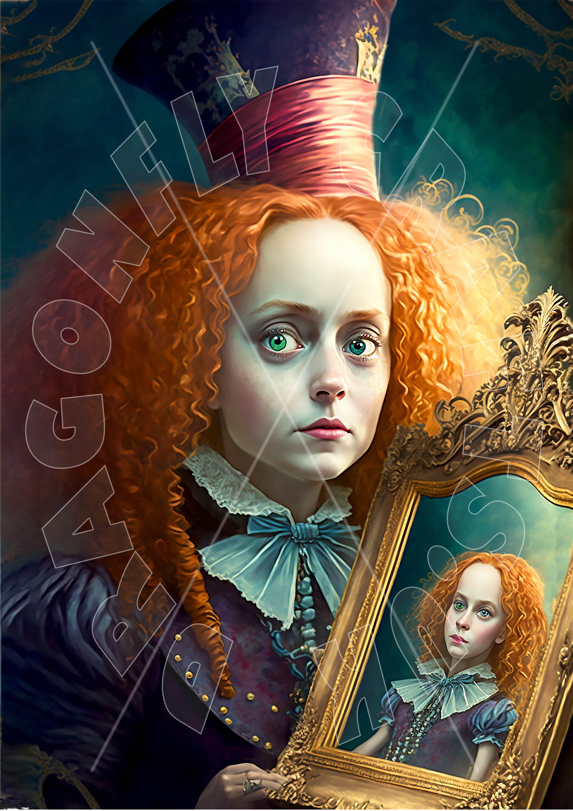 Curios Hatters Daughter Rice Paper