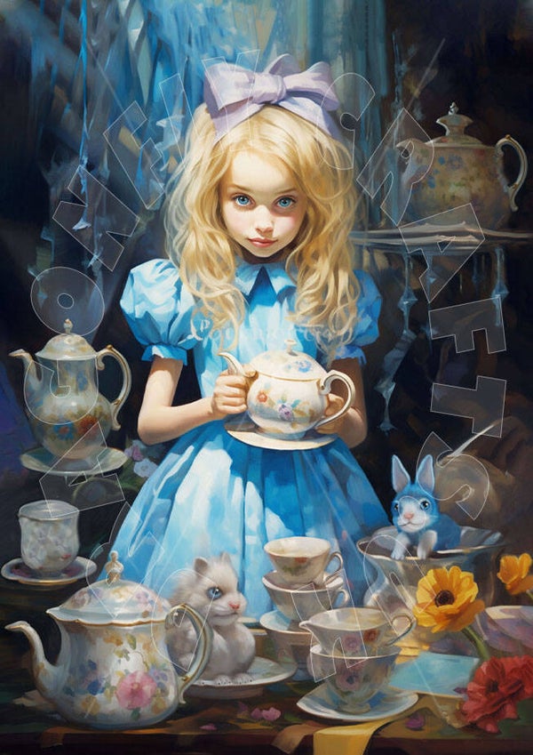 Curios Tea Party 2 Rice Paper