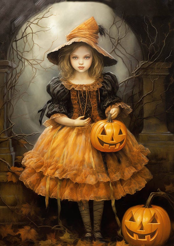 Cute Halloween 3 Rice Paper