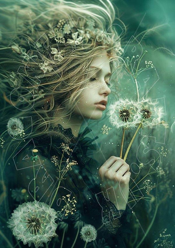 Dandelion Princess 2 Rice Paper