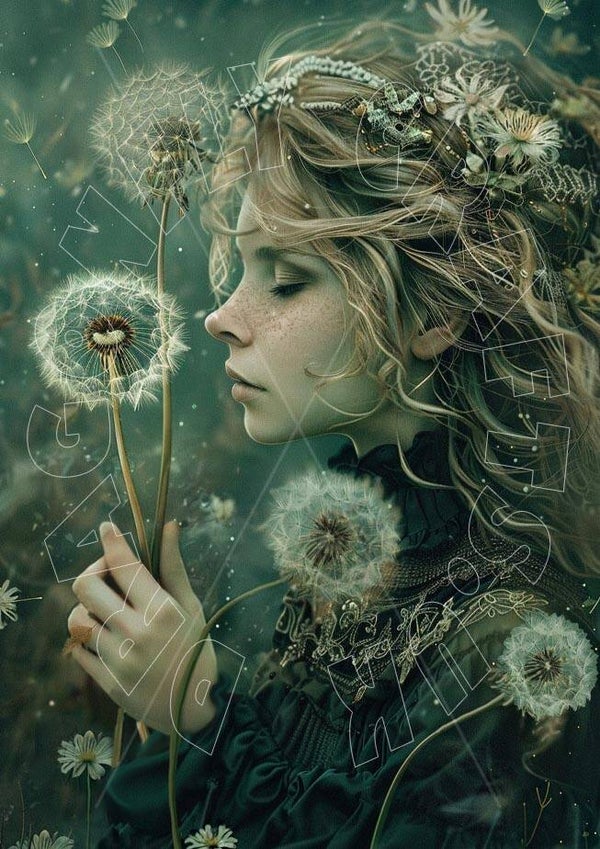 Dandelion Princess 1 Rice Paper