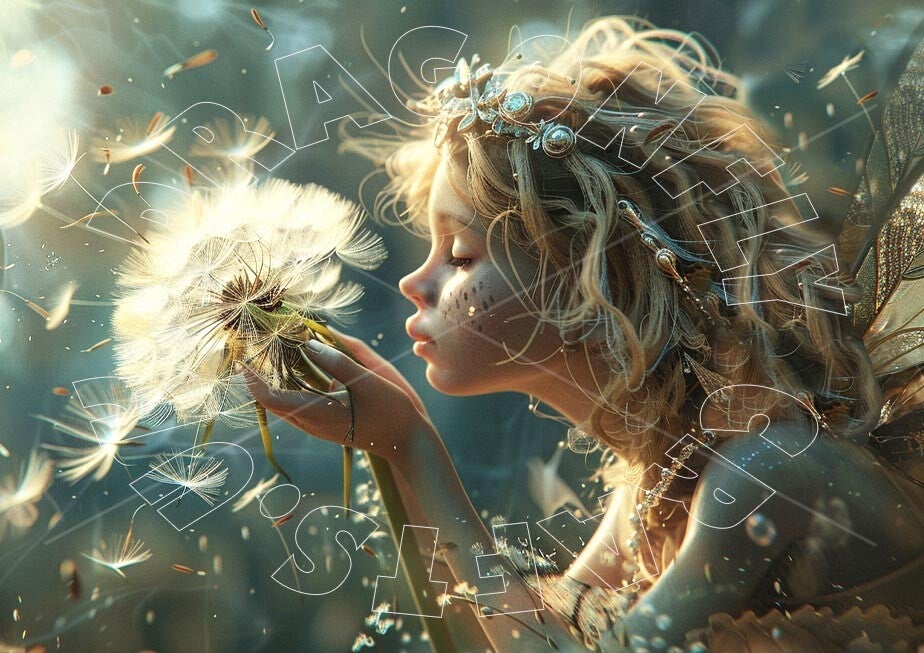 Dandelion Wish 1 Rice Paper