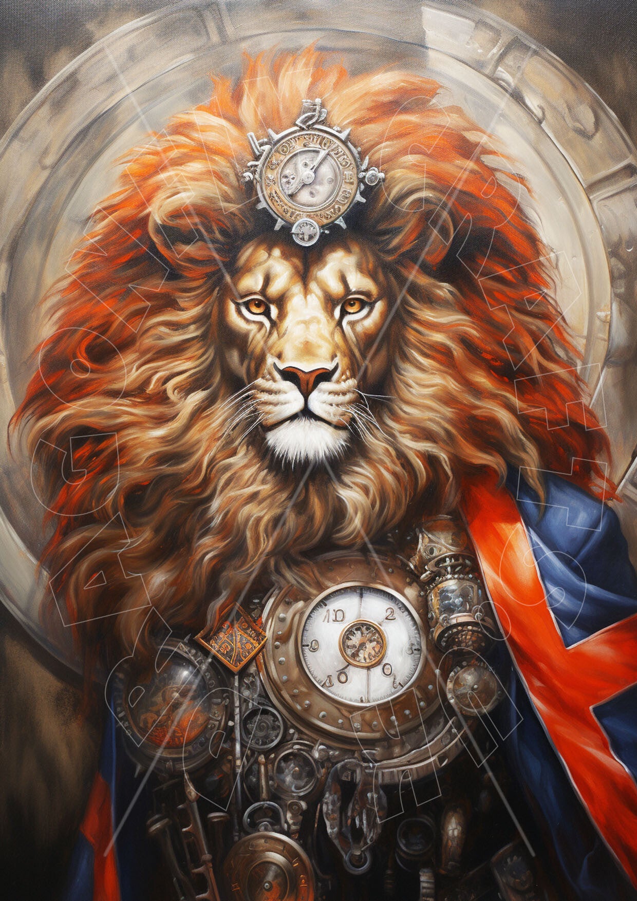 Dutch Lion Rice Paper