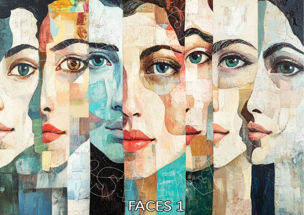 Faces 1 Rice Paper