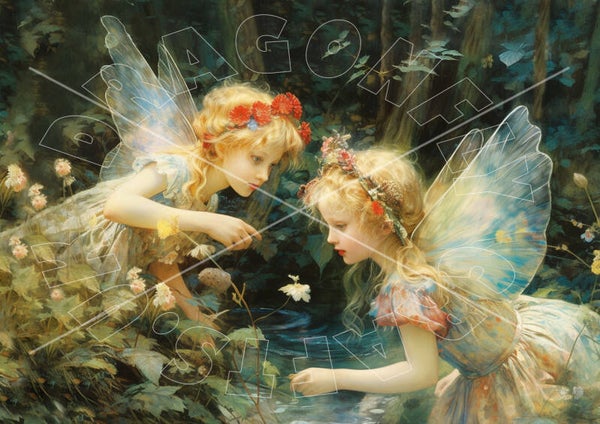 Fairy Whispers 1 Rice Paper