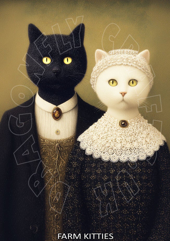 Farm Kitties Rice Paper