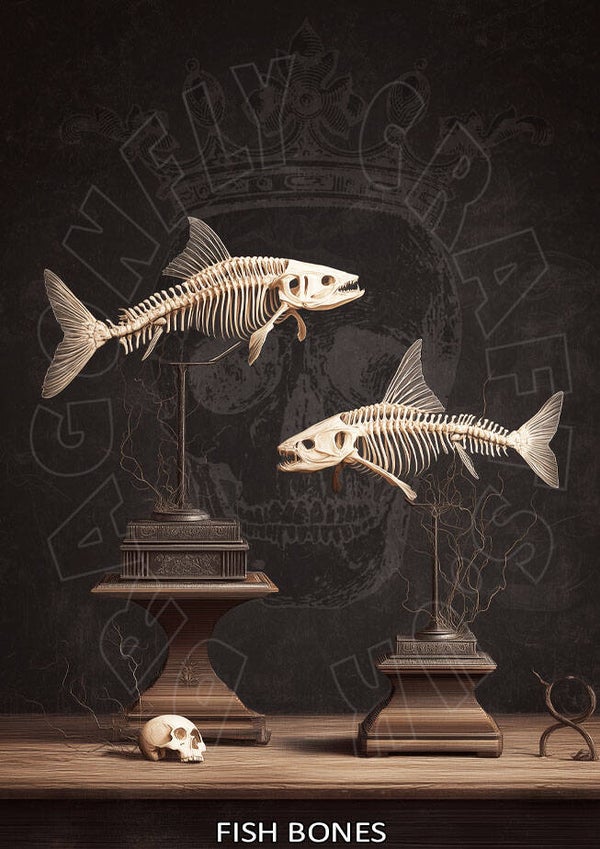 Fish Bones Rice Paper