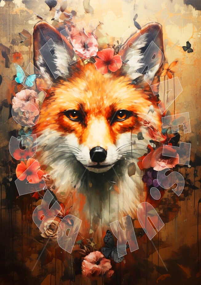 Foxy Lady 2 Rice Paper