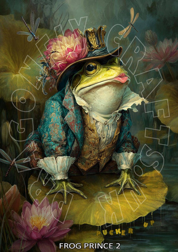 Frog Prince 2 Rice Paper