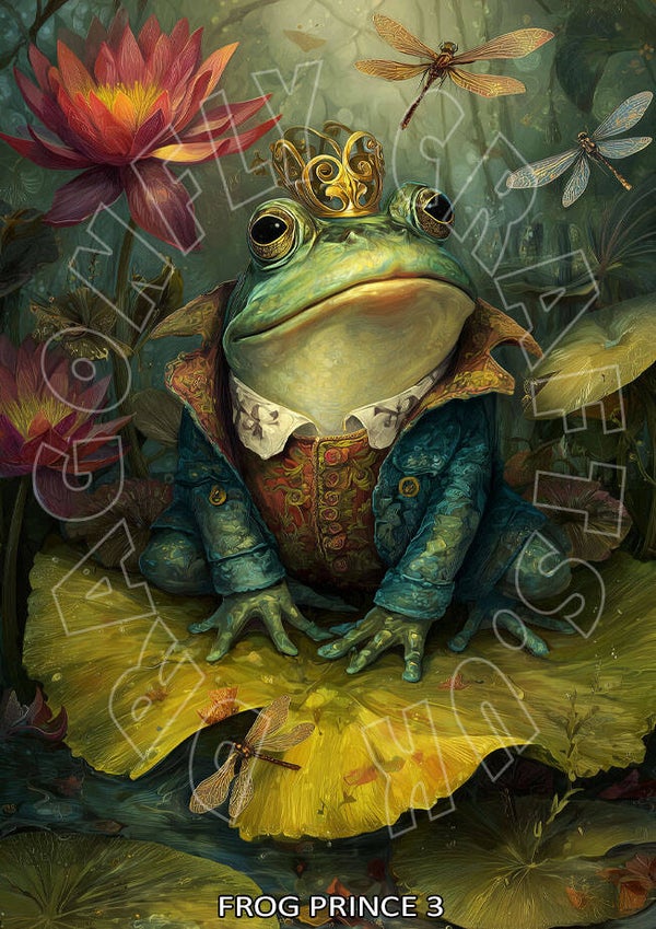 Frog Prince 3 Rice Paper