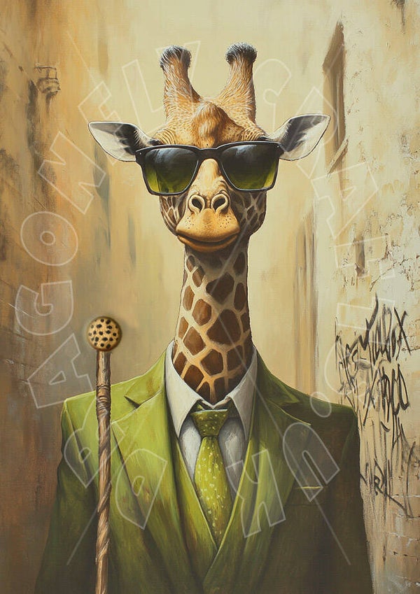 Giraffe Style 1 Rice Paper