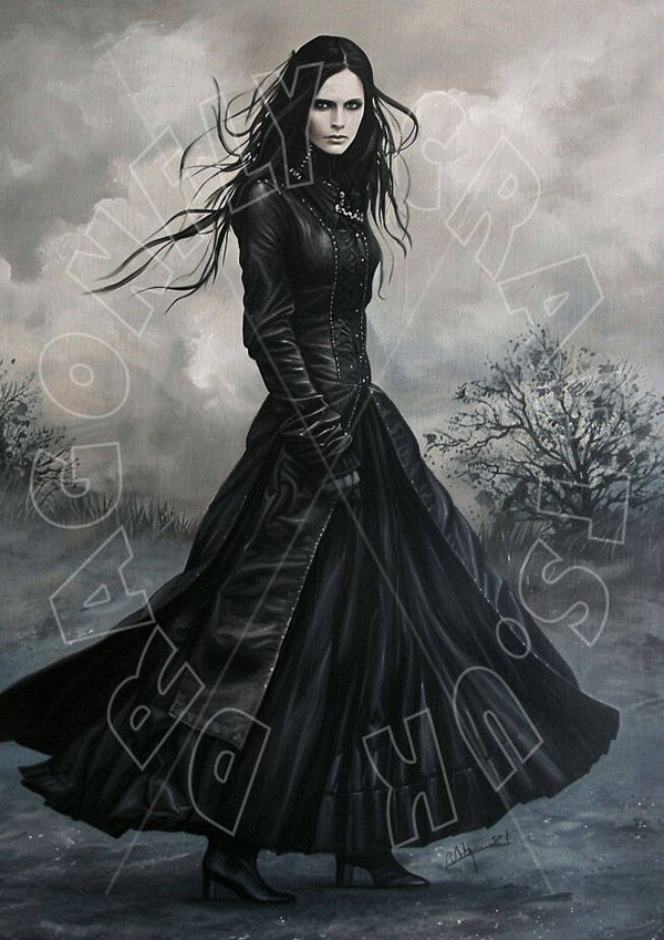Gothic Beauty 2 Rice Paper