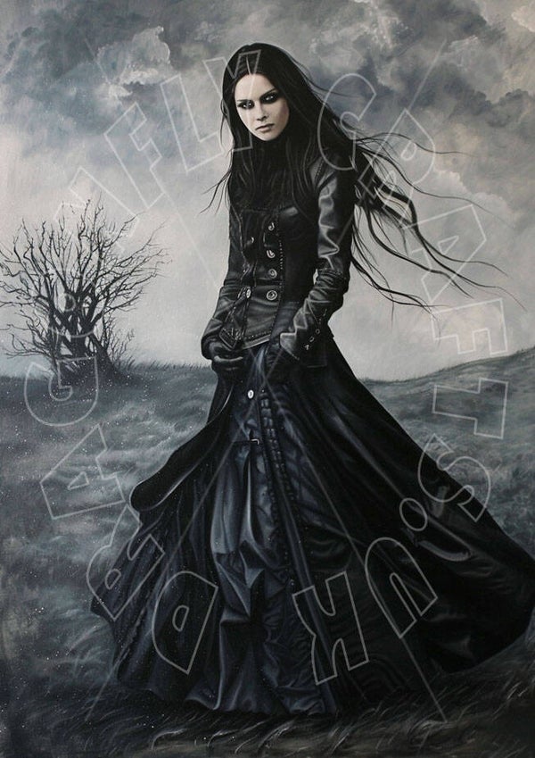 Gothic Beauty 3 Rice Paper