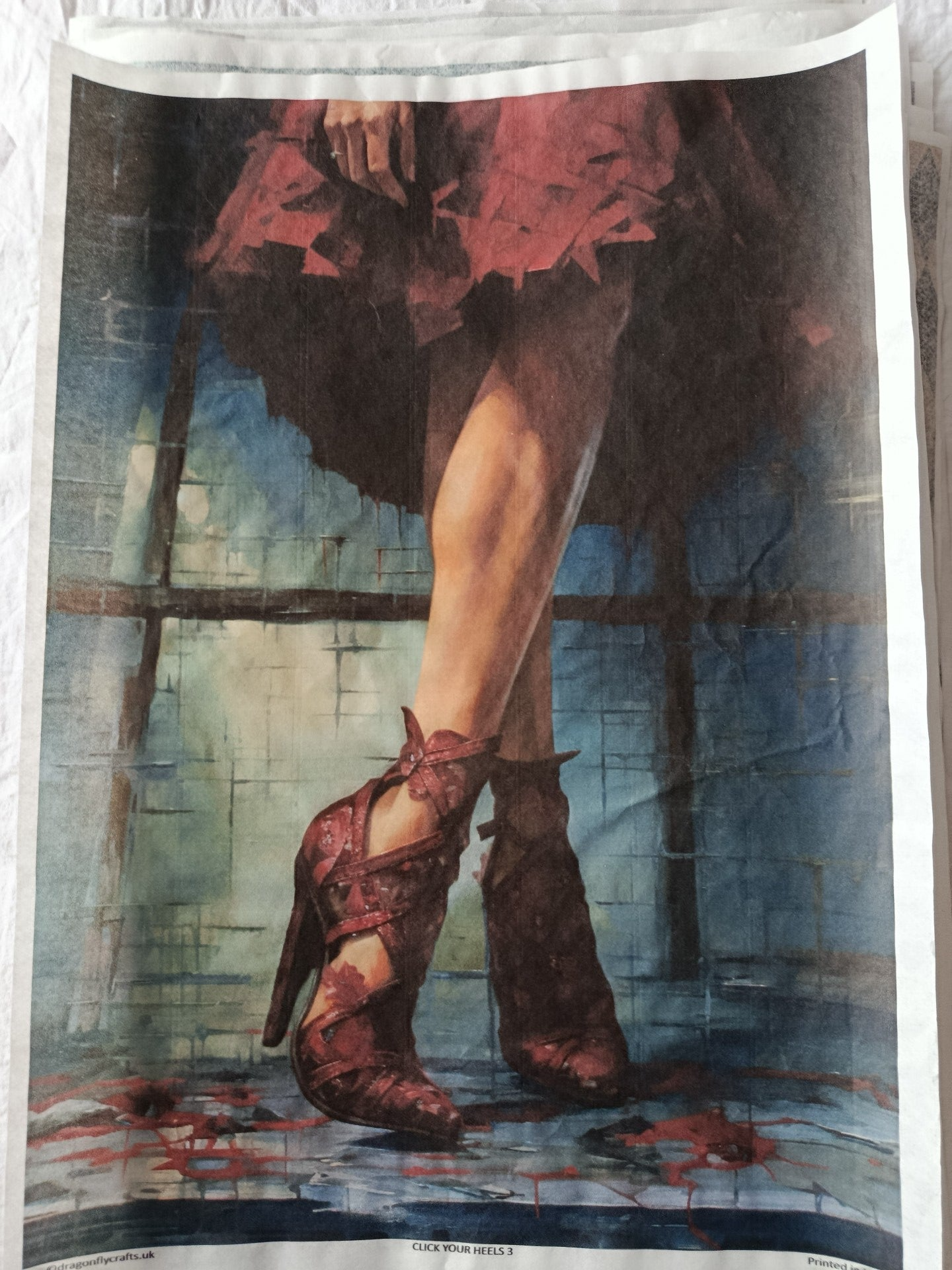 SECONDS - Heels A3 40gsm Fibreless Rice Paper (C23)