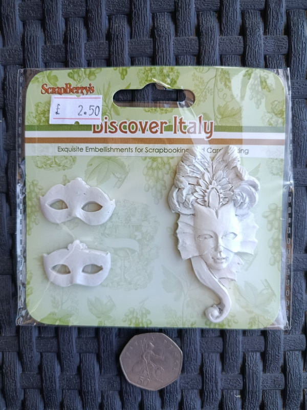 Venice ..Polymer Italy embellishments set