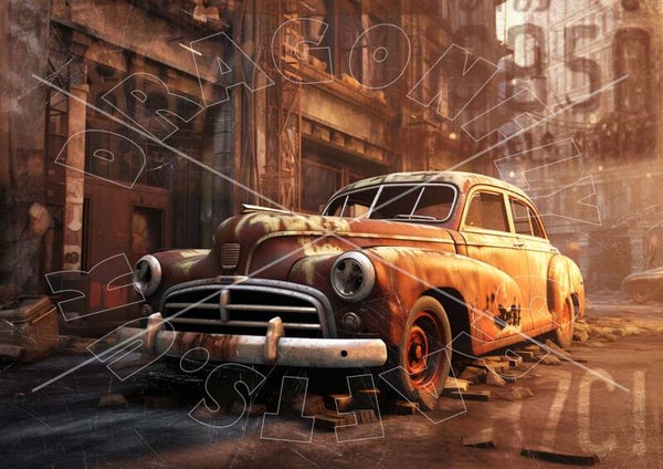 Junkyard 4 Rice Paper