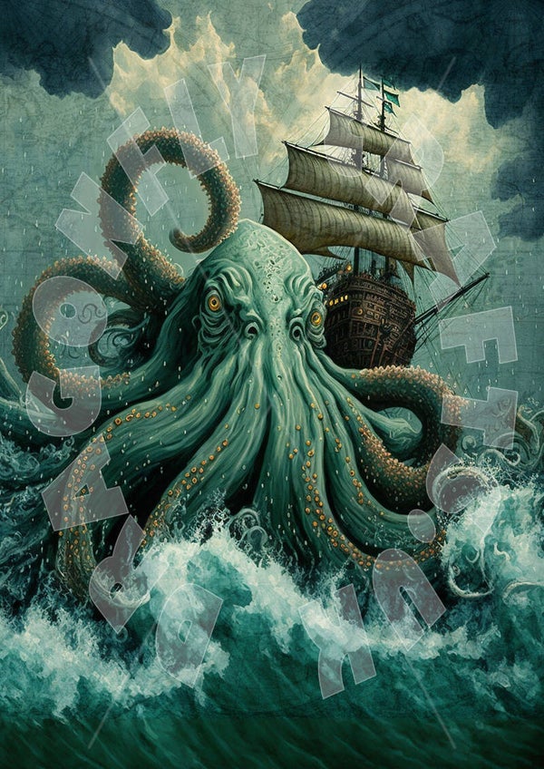 Kraken 2 Rice Paper