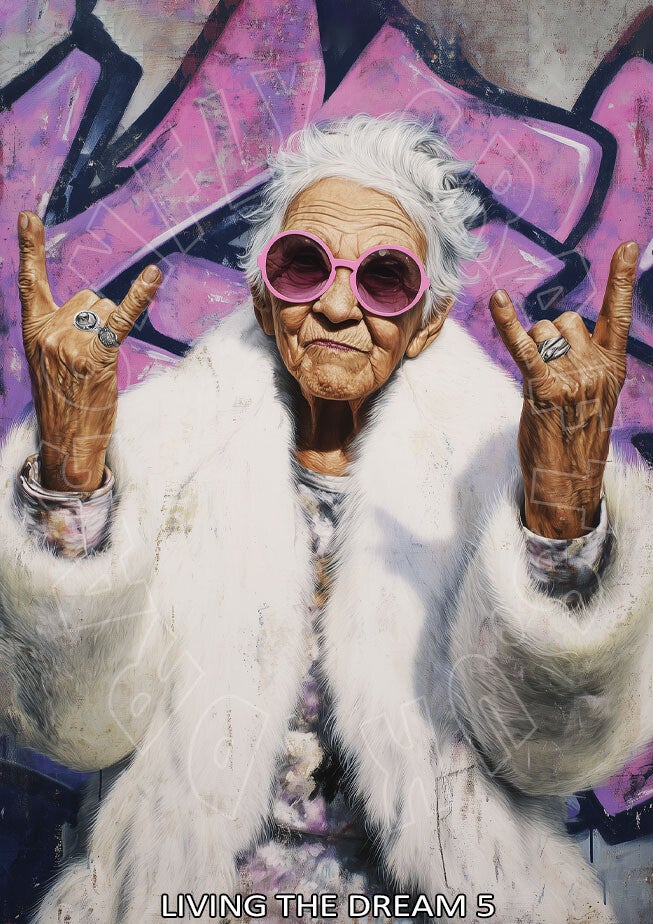 Living The Dream 5 Rice Paper