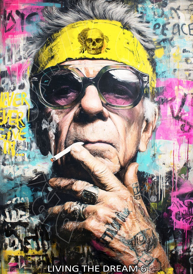 Living The Dream 6 Rice Paper