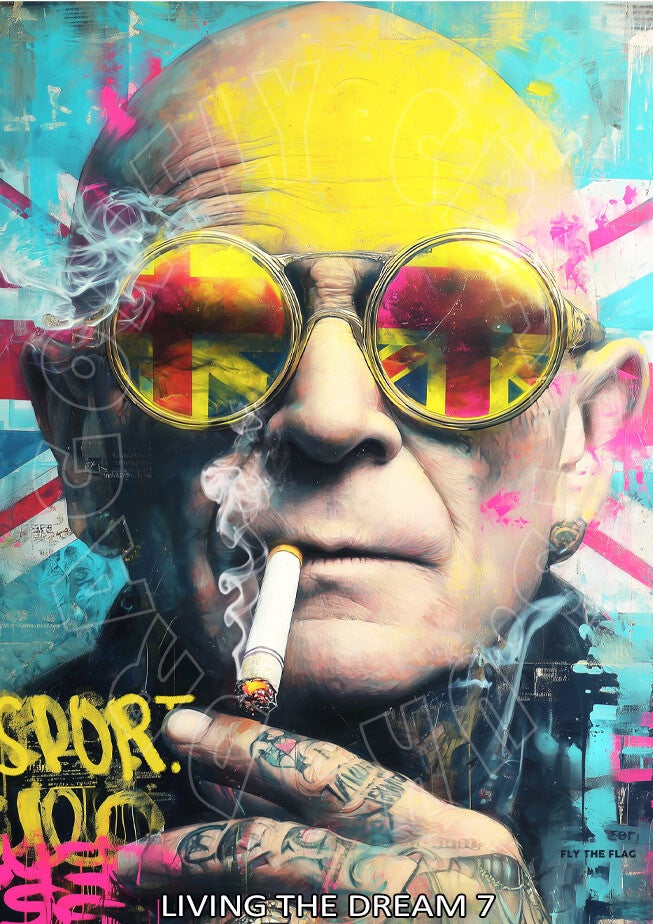 Living The Dream 7 Rice Paper