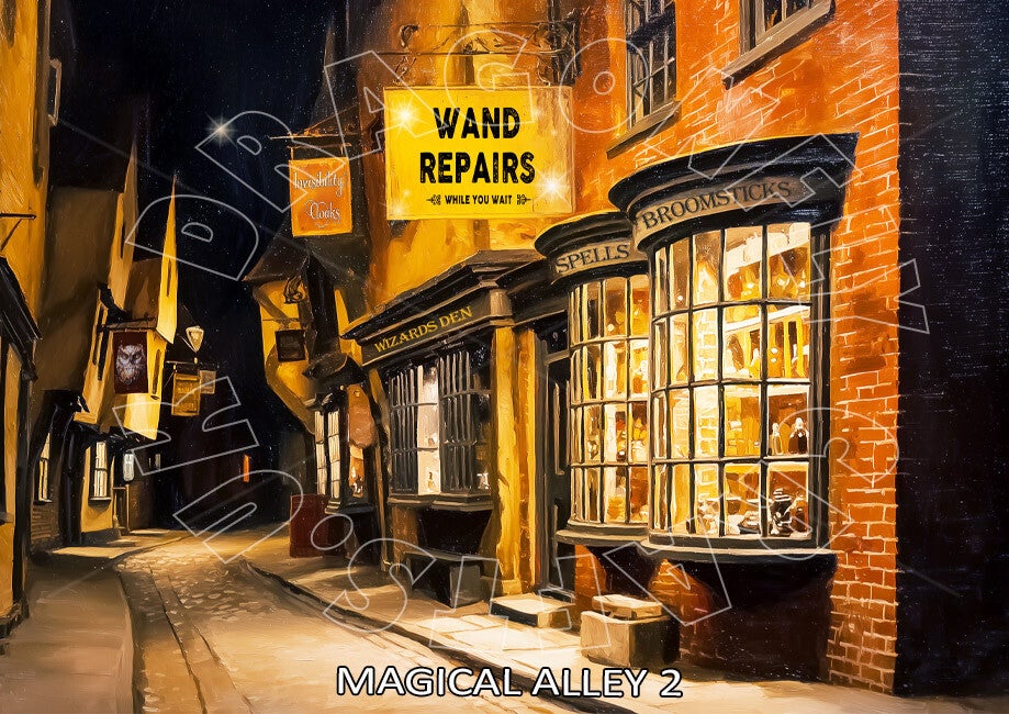 Magical Alley 2 Rice Paper