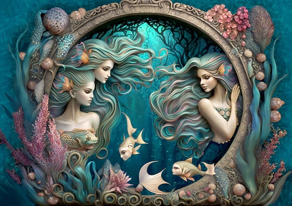 Mermaids 2 Rice Paper